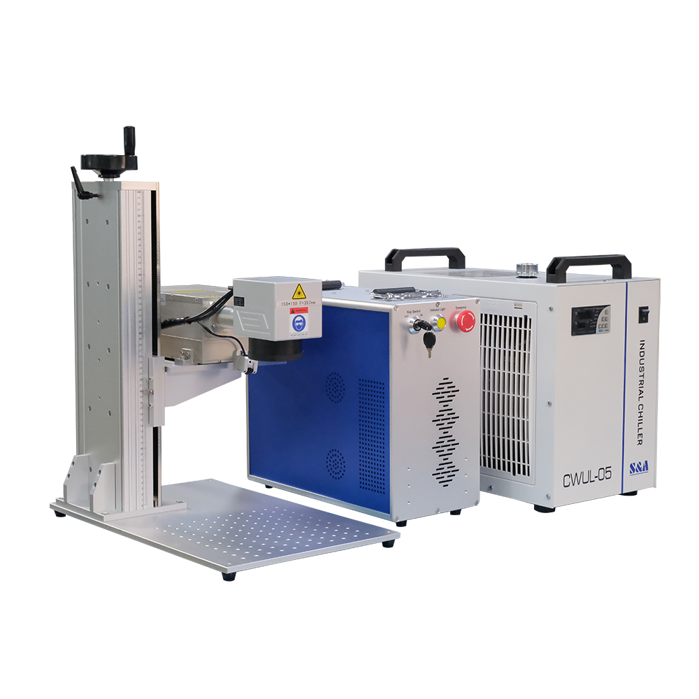 Split 3W/5W/10W/15W JPT UV Laser Marking Machine Laser Marker with S&A Water Chiller
